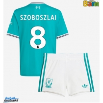 Liverpool Dominik Szoboszlai #8 Tredjedraktsett Barn 2025-26 Kortermet (+ Korte bukser)